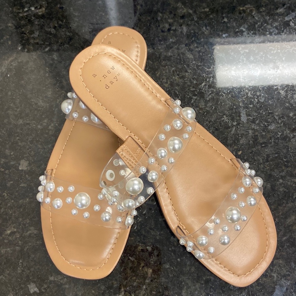 A New Day faux Pearl Slides